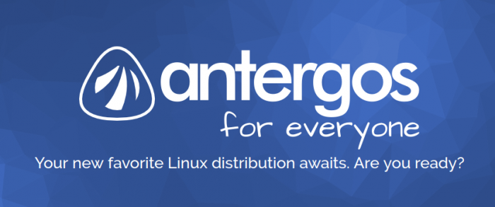 create Antergos 17.8 Live USB