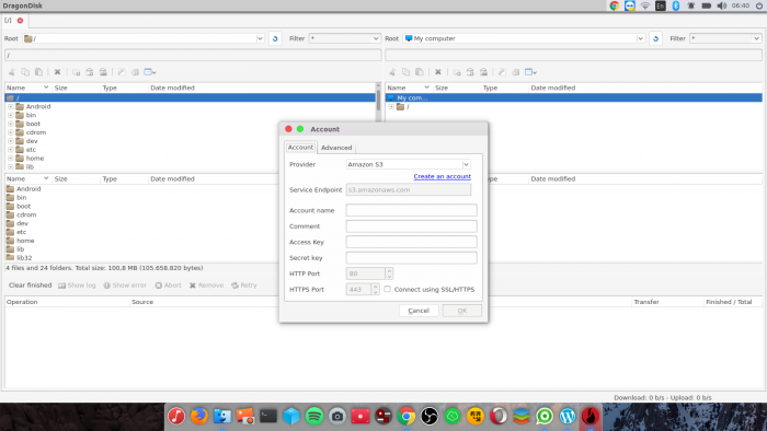 install DragonDisk S3 Client on Ubuntu