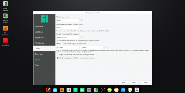 manjaro deepin installation guide