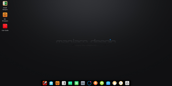 manjaro deepin 17.0.4 screenshots