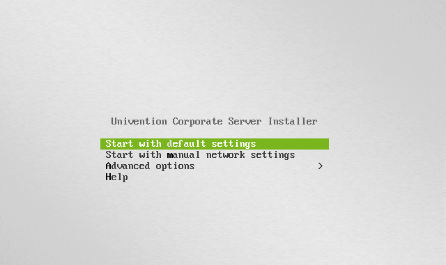 install univention corporate server 1