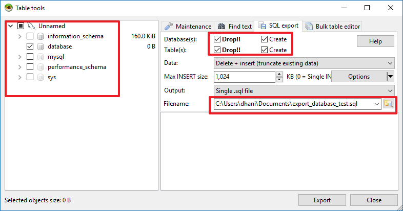 export-database-to-sql-manjaro-dot-site