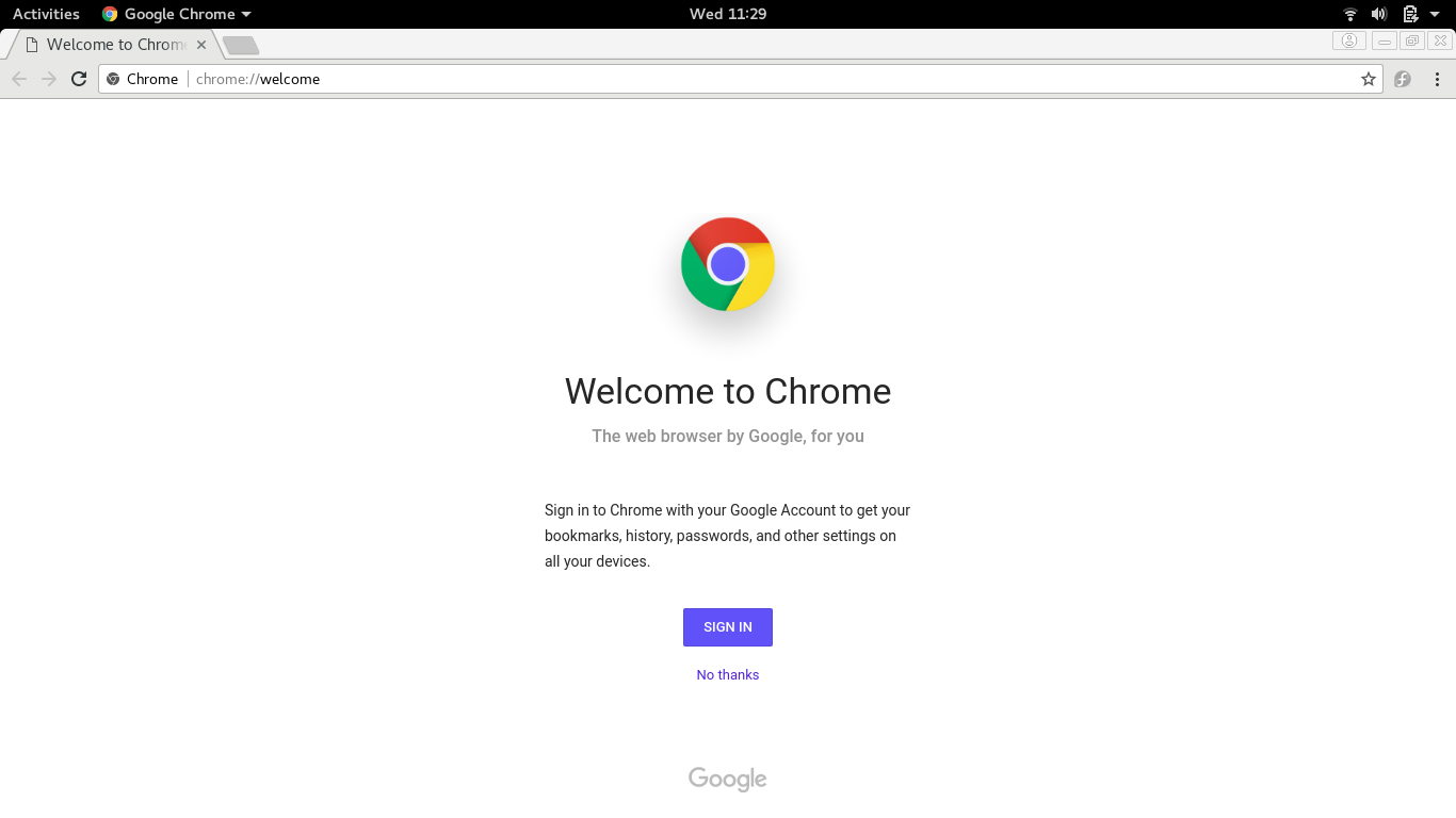 Как установить chrome на fedora