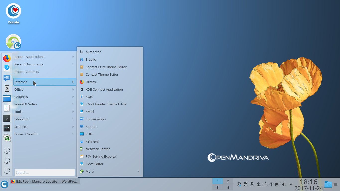 openmandriva 3.0 desktop 1