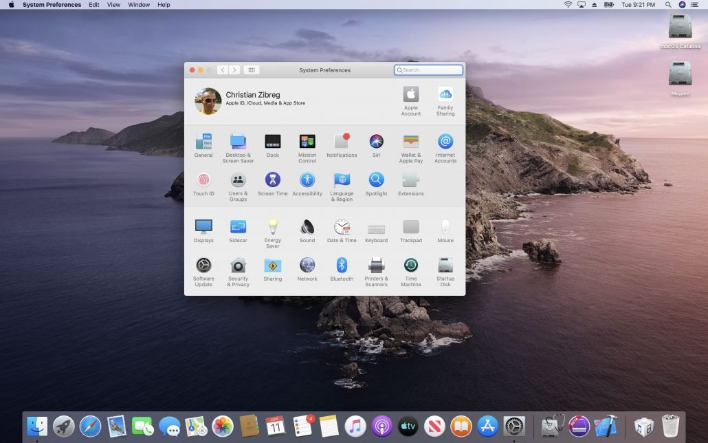 catalina osx