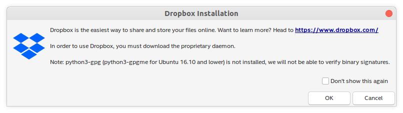 install dropbox icon on desktop