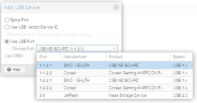 virtualbox usb passthrough