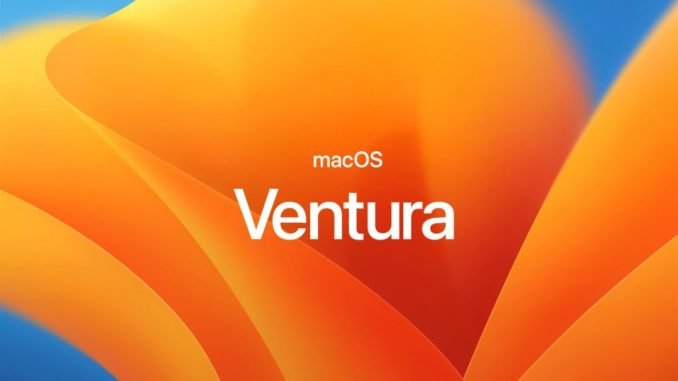 macos ventura