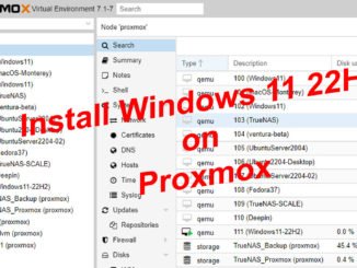 Install windows 11 on Proxmox