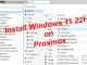 Install windows 11 on Proxmox